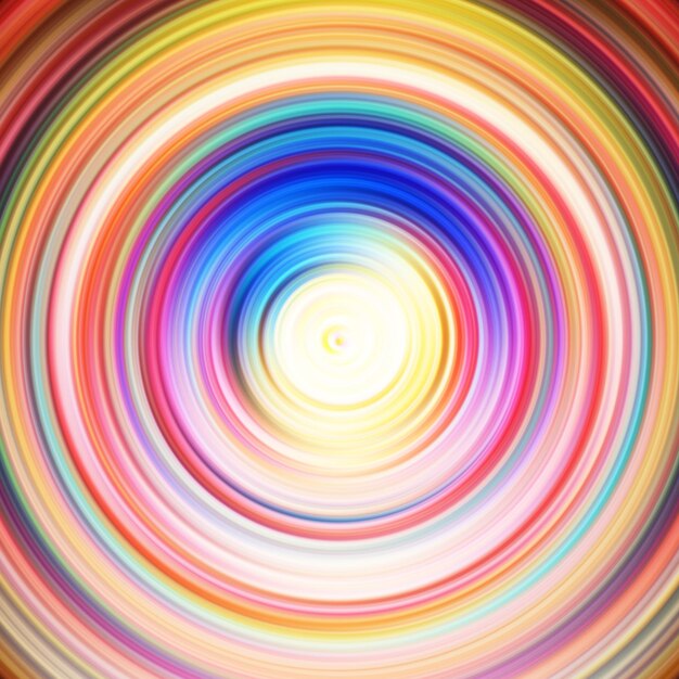 Colorful radial motion effect Abstract rounded background Color curves and sphere Multi color gradient rings and circles wallpaper Colored texture backdrop and banner