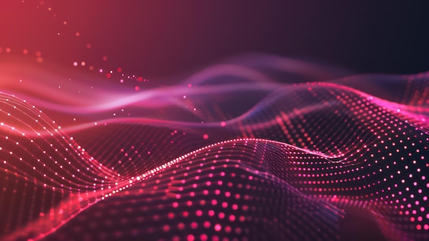 colorful wave background for audio