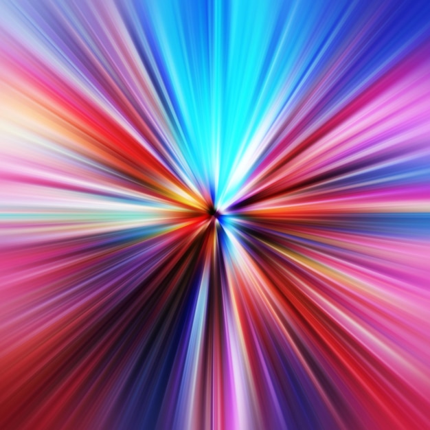 Colorful zoom motion effect Abstract background Color lines Colored texture backdrop and banner Multi color gradient pattern and textured wallpaper