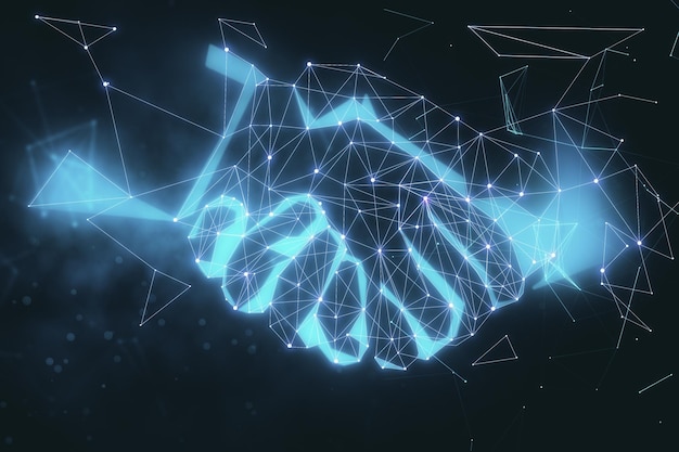 communication and teamwork concept