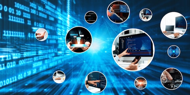 Computer programming coding and AI artificial intelligence NLP data development