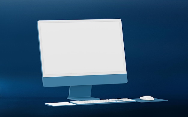 Computer screen png mockup transparent digital display