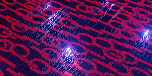 Computer virus digital binary data Encryption and data concepts that harm computers technology