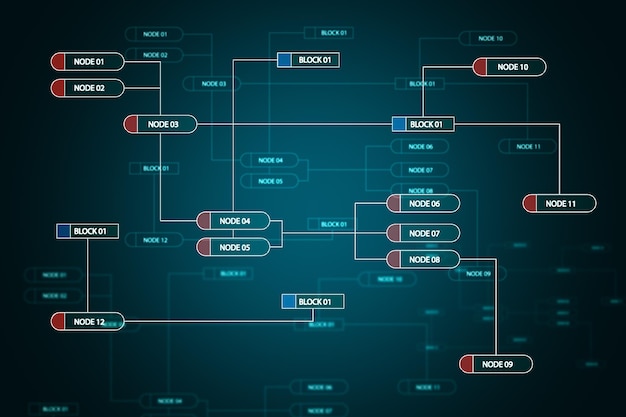 creative nodes background