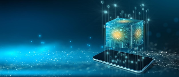 Cube computing technology internet storage network on Smart phone