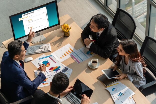 customer experience and review analysis by modish computer software
