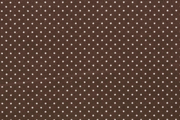 Dark brown polka dot pattern for your unique project