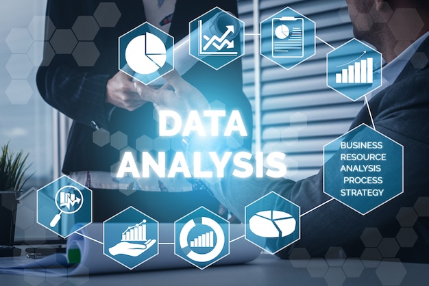 Data Analysis for Business and Finance Concept