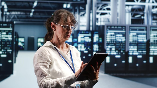 Data center with AI dedicated servers