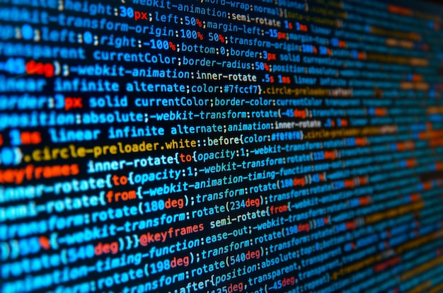 Desktop source code and Wallpaper by Computer language with coding and programming.