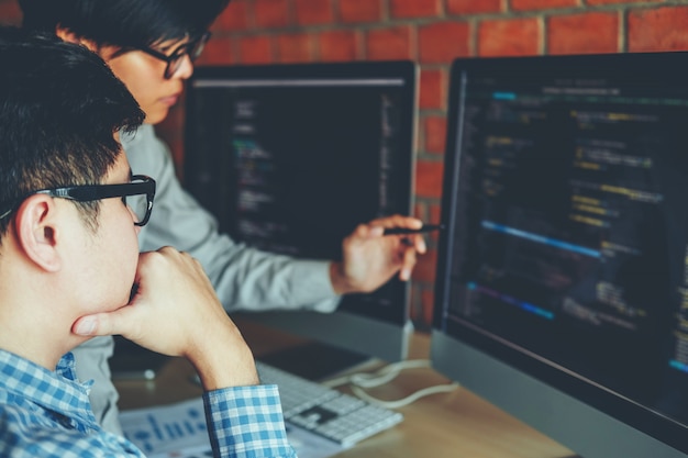 Developing programmer Team Development Website design and coding technologies 