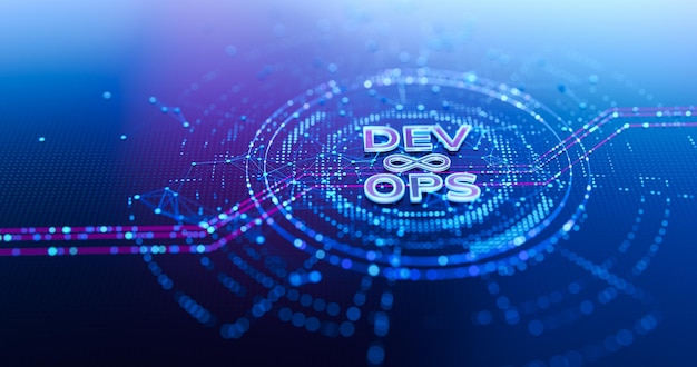 devops dev ops software development digital icon
