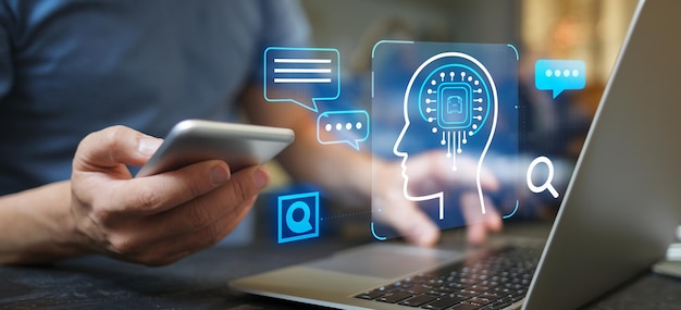 digital chatbot are assistant conversation for provide access to data growth of business in online n