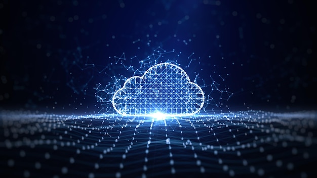 Digital Cloud Computing Cyber Security Digital Data Network Protection