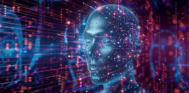 Digital Human in a Network of Lights