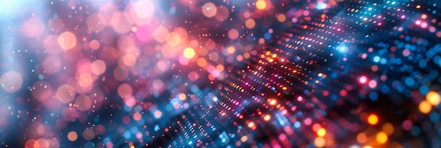 Digital network abstract symbolizing the interconnectedness and flow of data in a futuristic and technologically advanced space