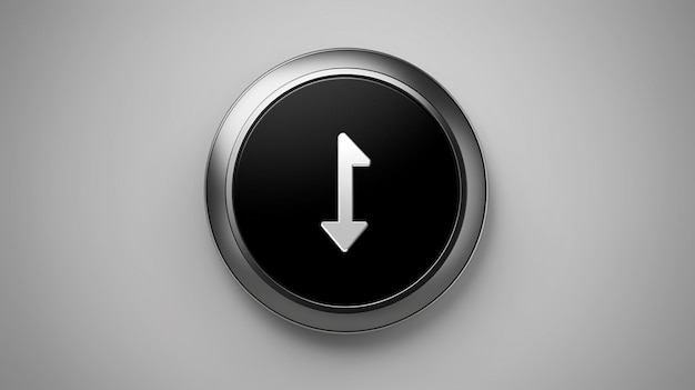 direction sign button cartoon with no color