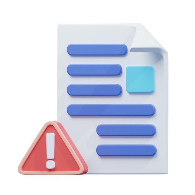 Document Error Alert