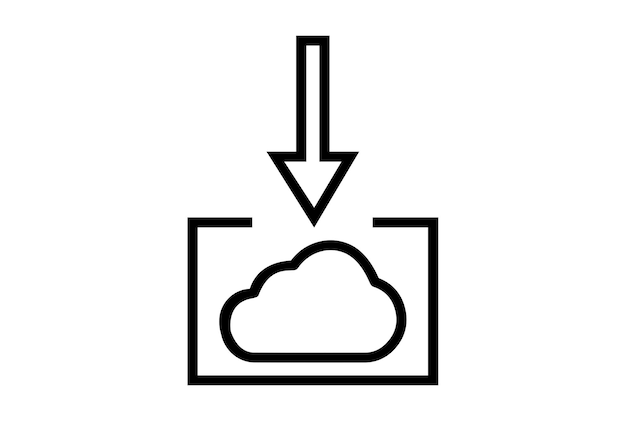 Download flat icon minimalist seo and web symbol art black sign artwork