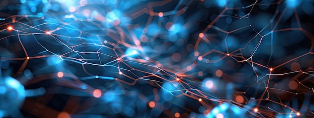 electronic digital background Selective focus