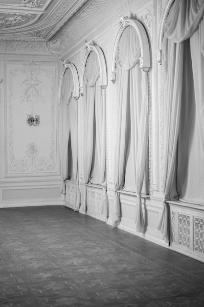 exquisite interior design of the apartment in victorian style classic decor