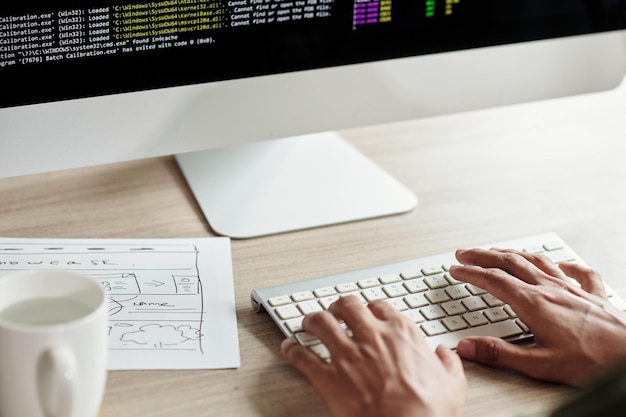Front end Developer Checking Website