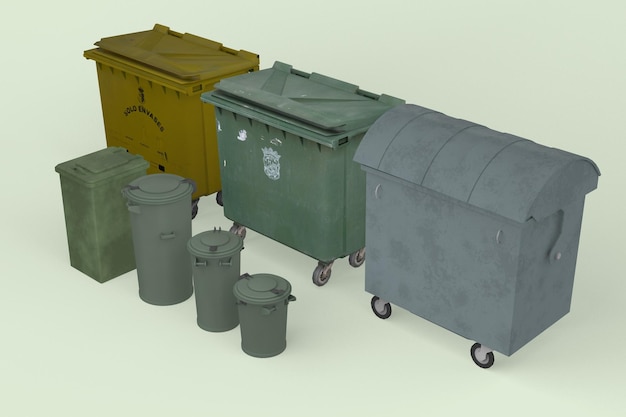 Garbage Containers and Bins