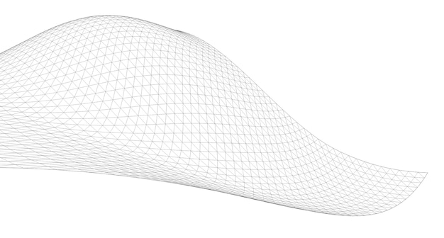 Geometrinen tausta, abstrakti luonnos, arkkitehtoninen, rakentaminen, wireframe