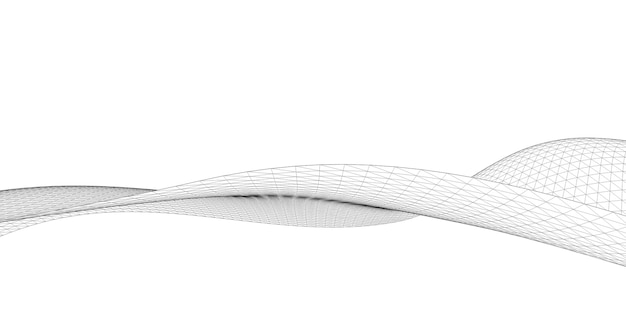Geometrinen tausta, abstrakti luonnos, arkkitehtoninen, rakentaminen, wireframe