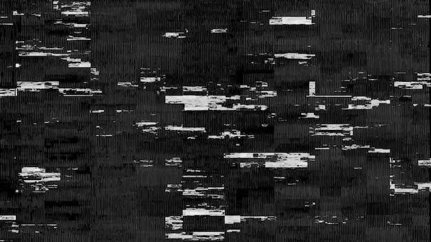 Glitch Abstract Digital Art