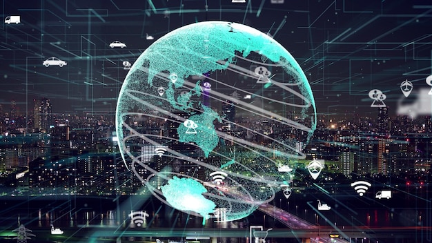 Global connection and the internet network modernization in smart city