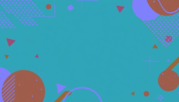 Gradient abstract geometric background