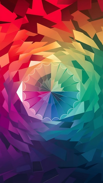 Gradient color palette colorful background made by artificial intelligence