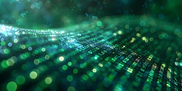 Green Code on Black Screen Symbolizing Technology Cyber Security Hacking Programming and Internet Communication Concept Technology Cyber Security Hacking Programming Internet Communication