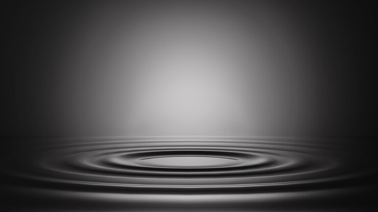 Kuva grey color background for studio with ripple effect