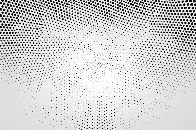 Halftone texture Halftone Background Black and White Halftone Texture Background AI Generative