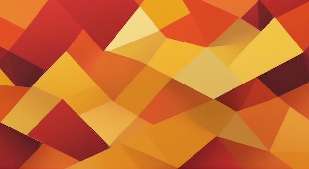 harmony of hues abstract red and yellow background with pink geometric patterns