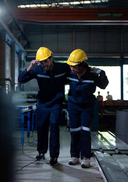 Hazardous materials and machinery are found in large industrial facilities Safety considerations