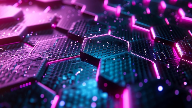 hexagon background for network marketing