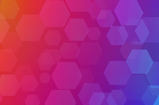 Hexagonal Color background