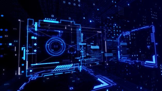 High technology concept background design