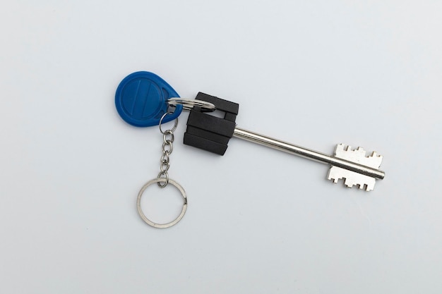 Home keys on white background