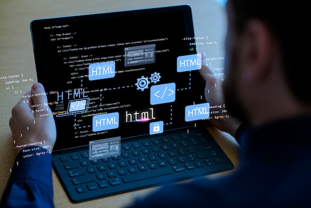 HTML-järjestelmä verkkosivustojen konseptiin