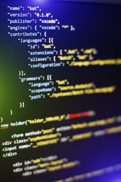 Html-verkkosivudesignkoodi kehittäjille ja suunnittelijoille