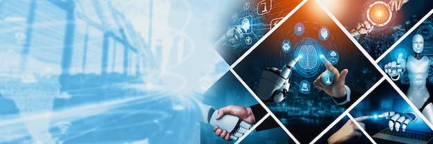 human interact with ai artificial intelligence virtual assistant nlp robot
