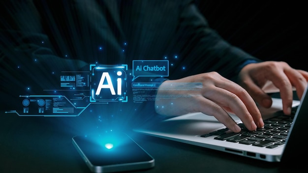 human interact with ai artificial intelligence virtual assistant uuid
