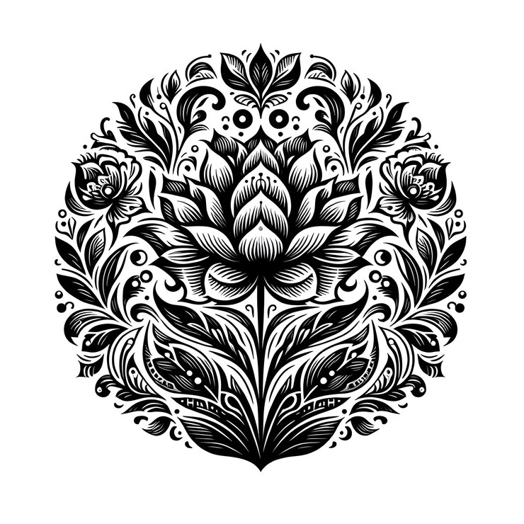 Kuva illustration of a beautiful and everlasting flower