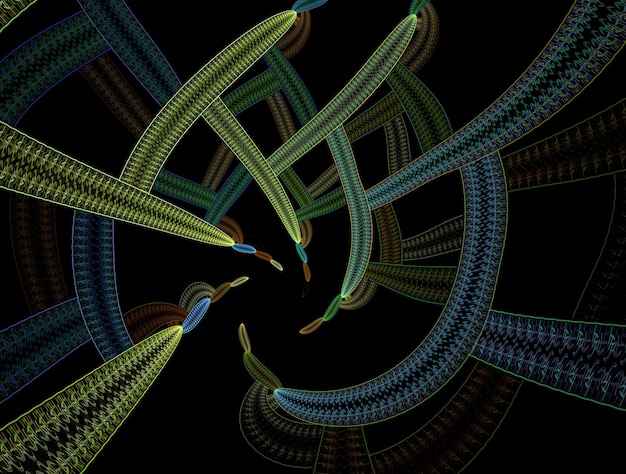 imaginatory fractal abstract background image