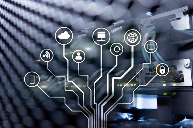 IOT Internet of things telecommunication concept