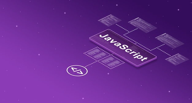 Javascript on smart screen in the system with with elements of program code 3d